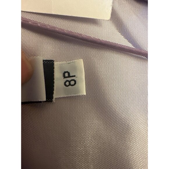 Vintage Y2K Laundry By Shelli Segal 8P Lavender Embroidered Slip Dress Fairy - Picture 5 of 5